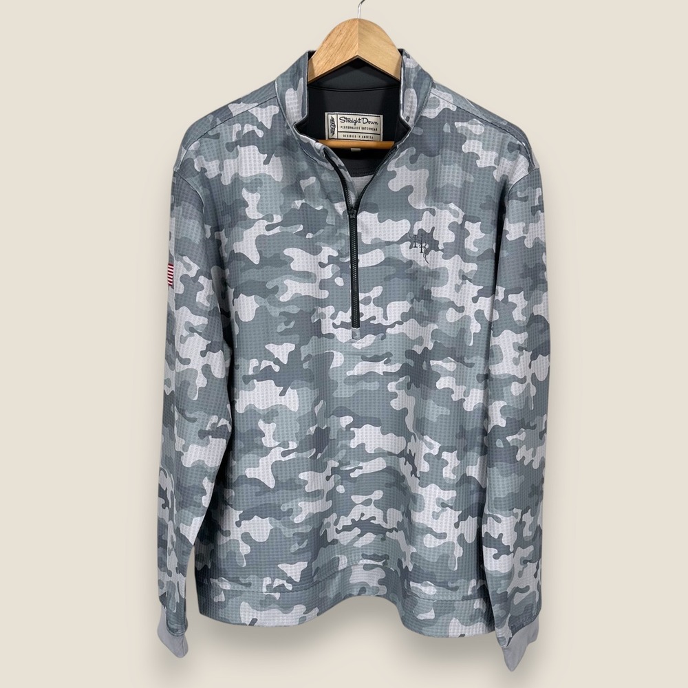 Hawk's Ridge Straight Down Performance Half Zip P… - image 1